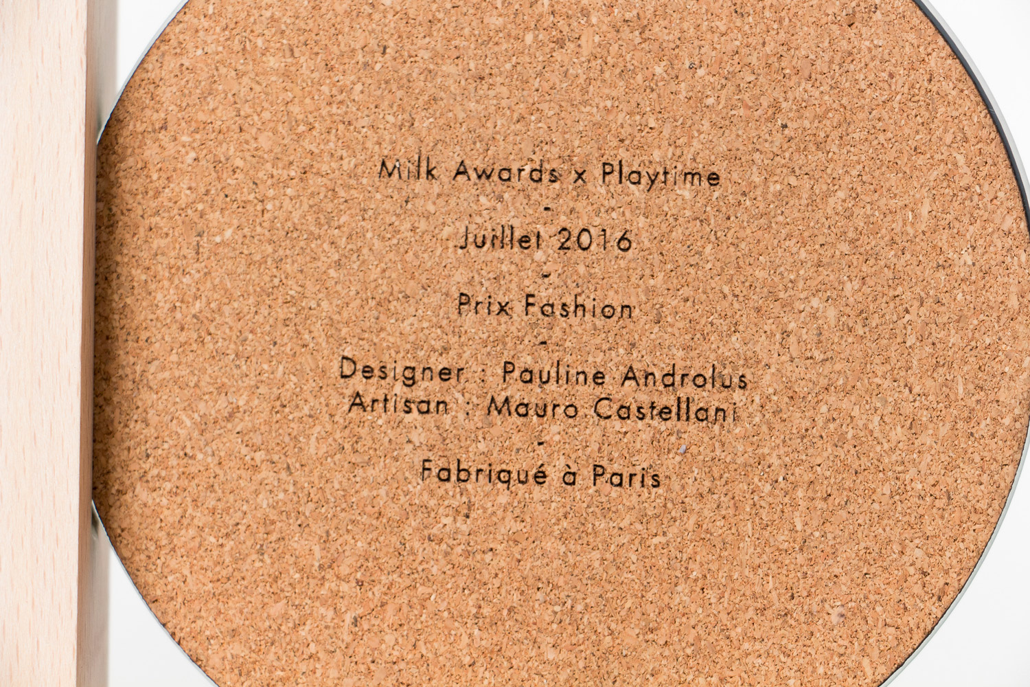 MilK Awards x Playtime / trophée - miroir