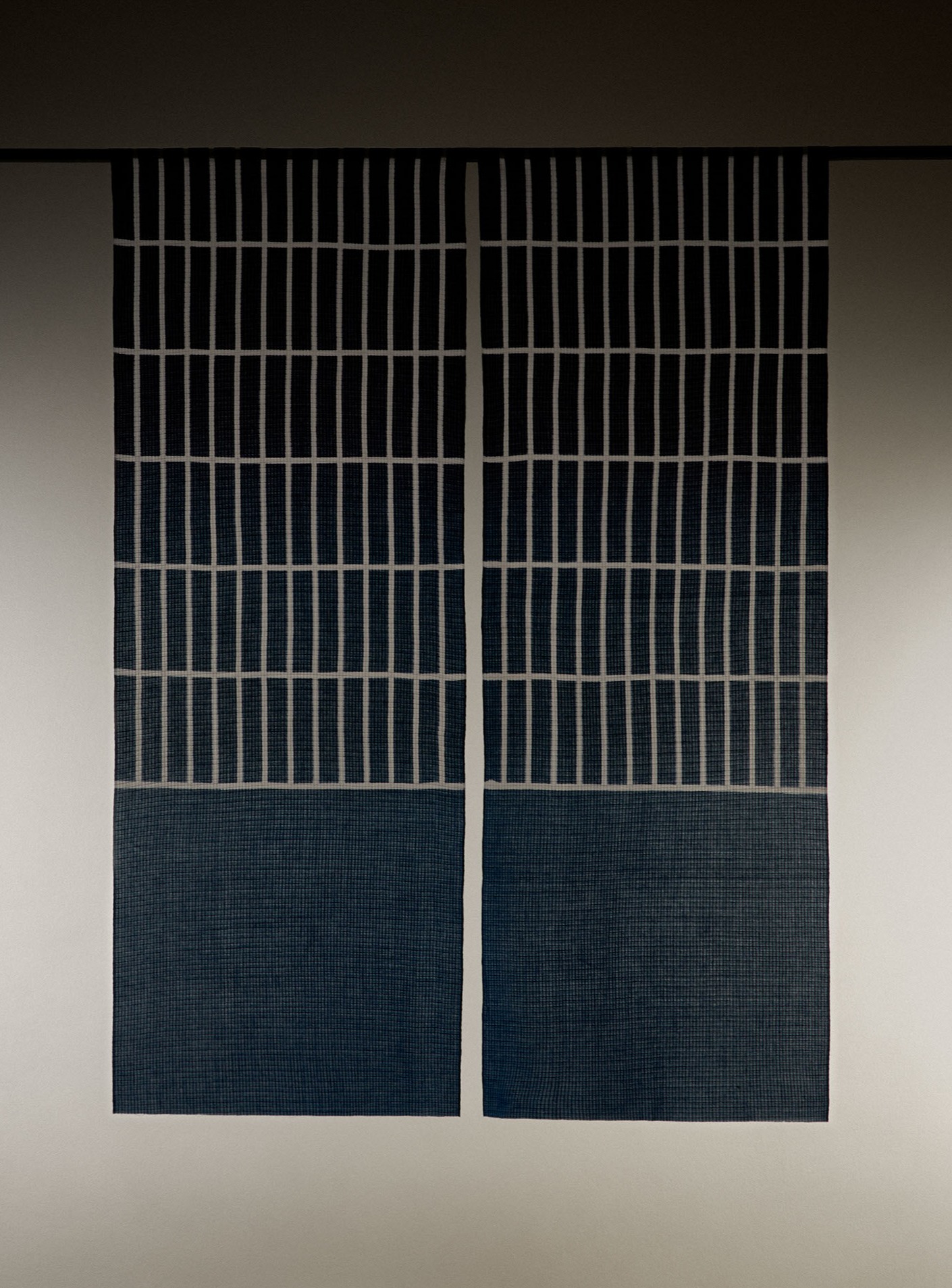 Panorama - Echappées bleues / tenugui - pièce textile