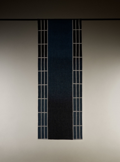 Panorama - Echappées bleues / tenugui - pièce textile 8